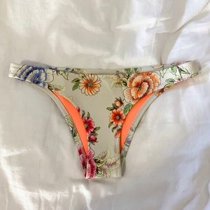 Floral Triangl Bikini Bottoms